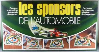 Les Sponsors de l\'Automobile - Board Game - Miro (R�f 651405) 1977