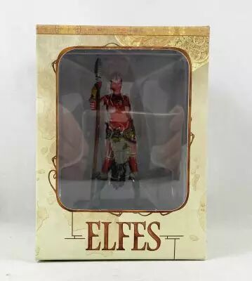 Les Terres d�Arran : Elfes - Statuette R�sine - Lea\'saa l\'Elfe Rouge