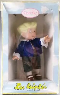 Les Tripl�s - Corolle Dolls 20 cm 8\  - Blue Schoolboy Mint in Box