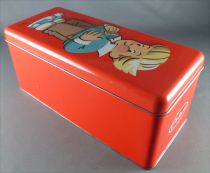 Les Triplés - Delacre Tin Cookie Box (Rectangular)