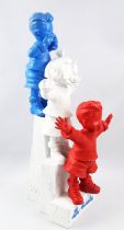 Les Triplés - Statuette en résine 27cm tricolore