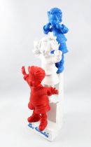Les Triplés - Statuette en résine 27cm tricolore