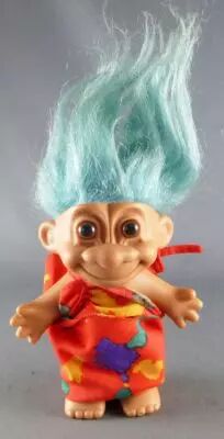 Les Trolls - Figurine Plastique 19 cm - Troll Vacancier