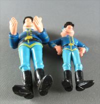 Les Tuniques Bleues - Figurines PVC Papo - Blutch & Chesterfield