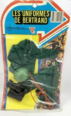 Les Uniformes de Bertrand - Panoplie pour mannequin type Action Joe / Action Man - Soldat Infanterie