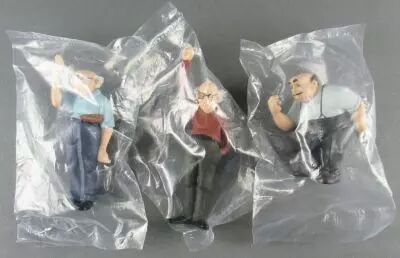 Les Vieux Fourneaux (Lupano & Cauuet) - Dargaud 2019 - S�rie de 3 Figurines R�sine Neuf sous sachet