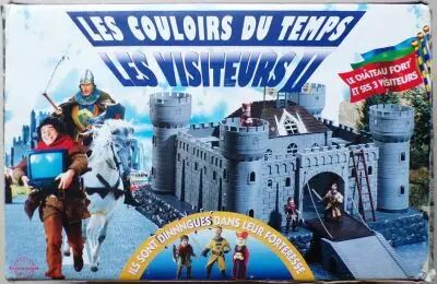 Les Visiteurs 2 : Les Couloirs du Temps - Chateau Fort Simba & 3 Figurines PVC Plastoy Neuf Boite