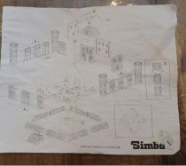 Les Visiteurs 2 : Les Couloirs du Temps - Chateau Fort Simba & 3 Figurines PVC Plastoy Neuf Boite