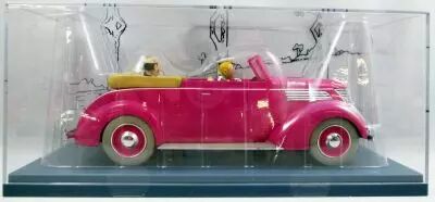 Les Voitures de Tintin (Echelle 1:24) - Hachette - N�65 Le Cabriolet des Dupondt (Le Sceptre d\'Ottokar)