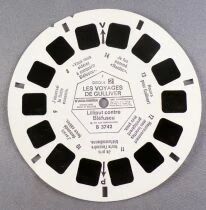 Les Voyages de Gulliver - 3 Disques View-Master 3D sans Pochette R&eacute;f. B 374-F