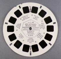 Les Voyages de Gulliver (Gulliver\'s Travels) - 3 x View-Master Discs Set Loose Ref. B 374-F
