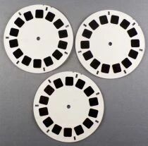 Les Voyages de Gulliver (Gulliver\'s Travels) - 3 x View-Master Discs Set Loose Ref. B 374-F