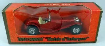Lesney Matchbox - 1973 Models of Yesteryear - Y-3 1934 Riley MPH (in box)