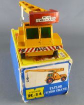 Lesney Matchbox King Size K-14 Grue Pivotante Taylor en Boite 