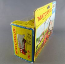 Lesney Matchbox King Size K-7 Camion Poubelle Refuse Truck Neuf Boite 