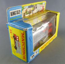 Lesney Matchbox King Size K-7 Camion Poubelle Refuse Truck Neuf Boite 