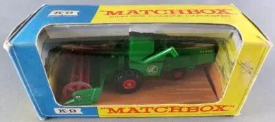 Lesney Matchbox King Size K-9 Combine Harvester Boxed