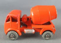 Lesney Matchbox Moko N° 26 Erf Cement Mixer Truck Orange Metal Wheels