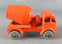 Lesney Matchbox Moko N° 26 Erf Cement Mixer Truck Orange Metal Wheels