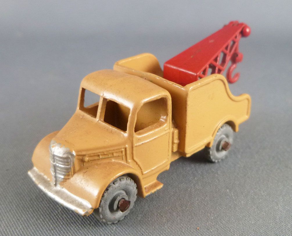 Lesney Matchbox N° 13 Wreck Truck 50's Ochre & Red