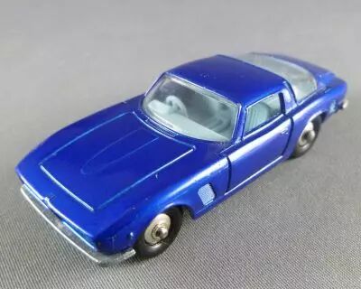 Lesney Matchbox N� 14 Iso Grifo Bleu Fonc� M�talis�
