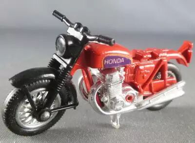Lesney Matchbox N� 18 Moto Honda Hondarora Rouge