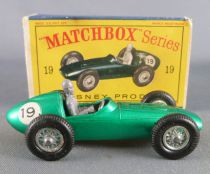 Lesney Matchbox N° 19 Aston Martin F1 Vert Métallisé avec Boite