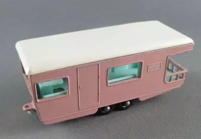Lesney Matchbox N� 23 Caravane Rose