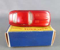 Lesney Matchbox N° 32 Jaguar Type E Rouge Métallisé avec Boite