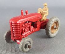 Lesney Matchbox N° 4 Massey Harris Farm Tractor Red