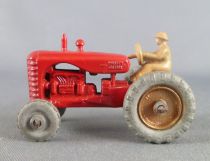 Lesney Matchbox N° 4 Massey Harris Farm Tractor Red