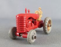 Lesney Matchbox N° 4 Tracteur Agricole Massey Harris Rouge