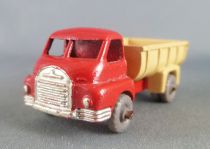 Lesney Matchbox N° 40 Camion Benne Bedford 7 tons Tipper Rouge & Ocre