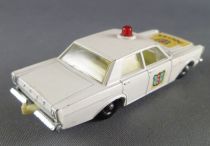 Lesney Matchbox N° 55/59 Ford Galaxie Police Blanche