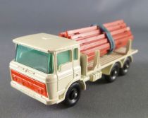 Lesney Matchbox N° 58 Camion Daf 58 Girder Truck Blanc