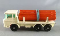 Lesney Matchbox N° 58 Camion Daf 58 Girder Truck Blanc