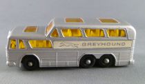 Lesney Matchbox N° 66 Autocar Greyhound Gris Coach Bus