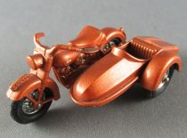 Lesney Matchbox N° 66 Harley Davidson Motorcycle & Side Car no Box