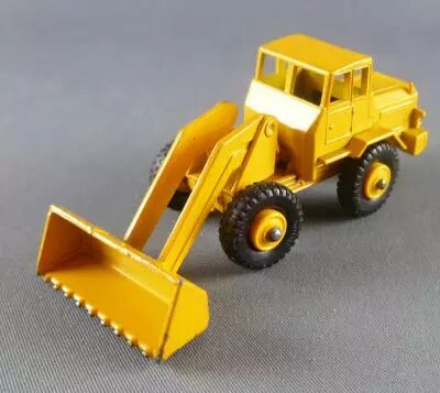 Lesney Matchbox N� 69 Tracto Pelle Jaune Tractor Shovel