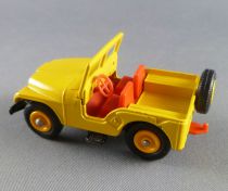 Lesney Matchbox N° 72 Jeep Jaune