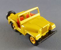 Lesney Matchbox N° 72 Jeep Jaune