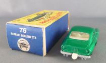 Lesney Matchbox N° 75 Ferrari Berlinetta Green Metalised with Box