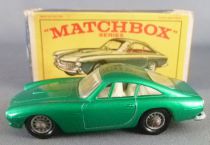 Lesney Matchbox N° 75 Ferrari Berlinetta Vert Métallisé avec Boite