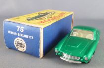 Lesney Matchbox N° 75 Ferrari Berlinetta Vert Métallisé avec Boite
