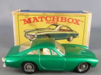 Lesney Matchbox N° 75 Ferrari Berlinetta Vert Métallisé avec Boite