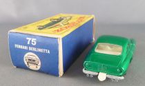 Lesney Matchbox N° 75 Ferrari Berlinetta Vert Métallisé avec Boite