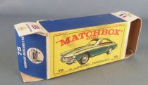 Lesney Matchbox N° 75 Ferrari Berlinetta Vert Métallisé avec Boite