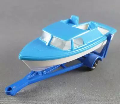 Lesney Matchbox N� 9 Remorque & Bateau Trailer & Speedboat