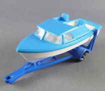 Lesney Matchbox N° 9 Remorque & Bateau Trailer & Speedboat