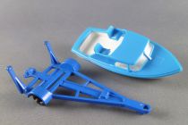 Lesney Matchbox N° 9 Remorque & Bateau Trailer & Speedboat